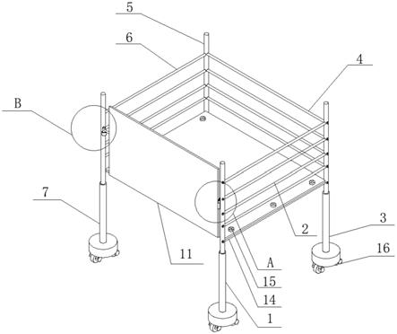 建筑工程施工用可拆式支护的制作方法