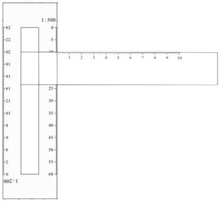一种用于地质编录绘图的定比例缩放尺的制作方法