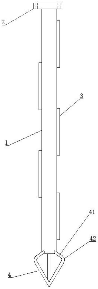 板体成型用捅模杆的制作方法