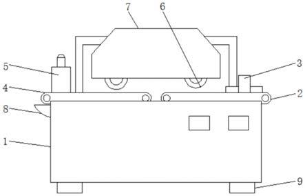 一种无醛家具板加工双履带式多片锯的制作方法