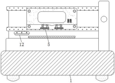 一种建筑材料用自动打孔且避免废料堵塞的工作台的制作方法