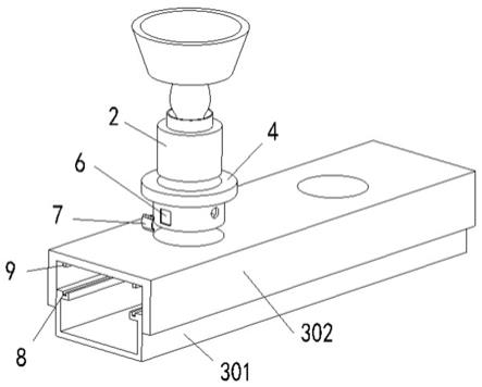 一种建筑用泛光照明灯具安装结构的制作方法