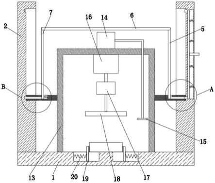 一种电子元件打磨用除尘装置的制作方法