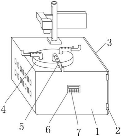 一体式激光打码机的制作方法