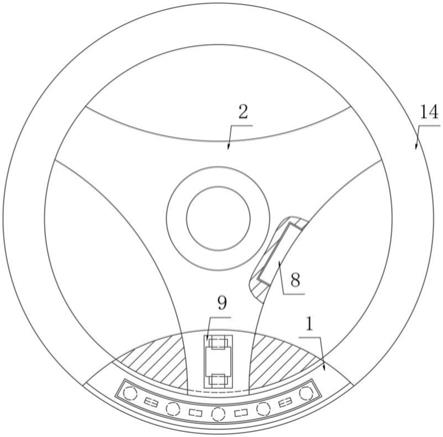 一种带有振动发声装置的方向盘的制作方法