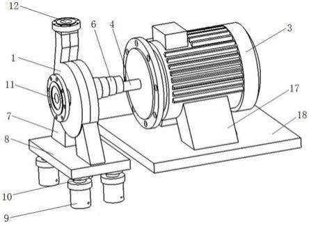 一种叶轮与泵壳间隙可调的离心泵的制作方法