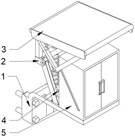 一种设遮阳结构的隔振型配电柜的制作方法
