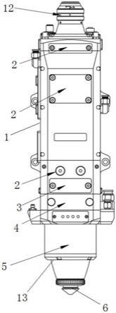 高功率智能激光切割头的制作方法
