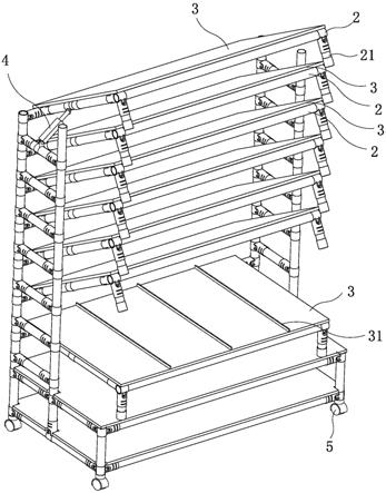 多层架周转车的制作方法