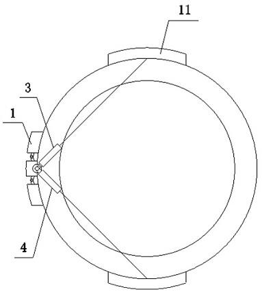 一种建筑工程用圆管涵直径检测装置的制作方法