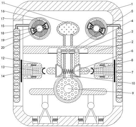 一种5G基站高温时自动散热处理装置的制作方法