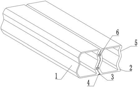 聚乙烯缠绕结构壁A型管粘合结构的制作方法