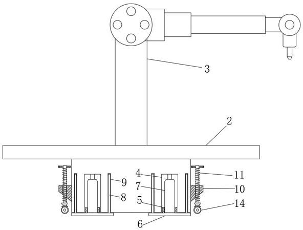 一种可在X、Y、Z轴上灵活移动的焊接机器人臂的制作方法