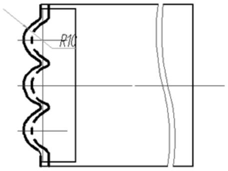 棒线材用孔型刀具的制作方法