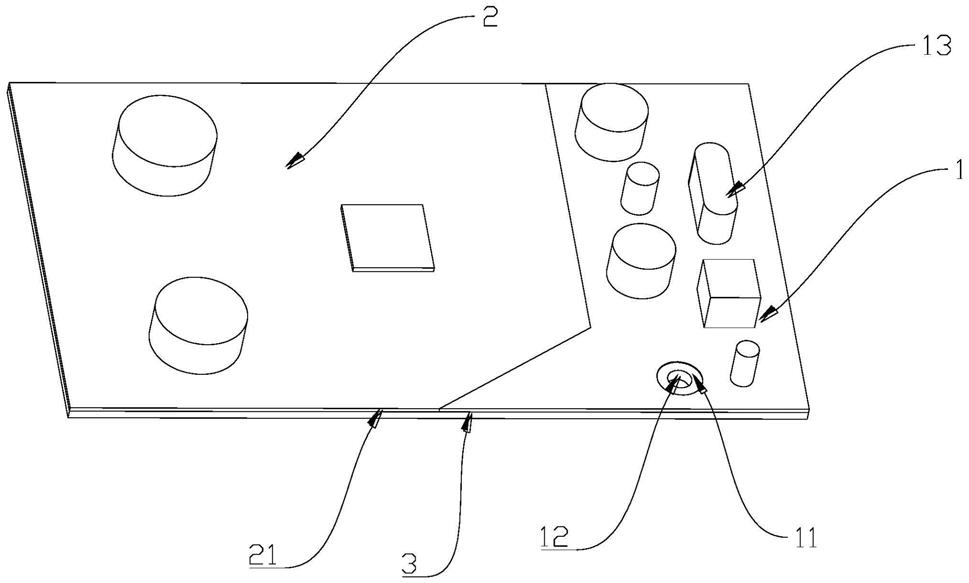 PCB板的快速导热结构及具有该导热结构的电子设备的制作方法