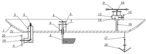 一种航海用风向和水流识别装置的制作方法