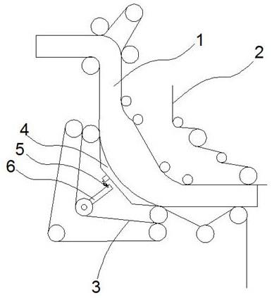 一种卷烟滤棒储存输送系统提升通道的制作方法