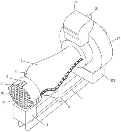 一种燃气轮机的多级轴流式压气机的制作方法