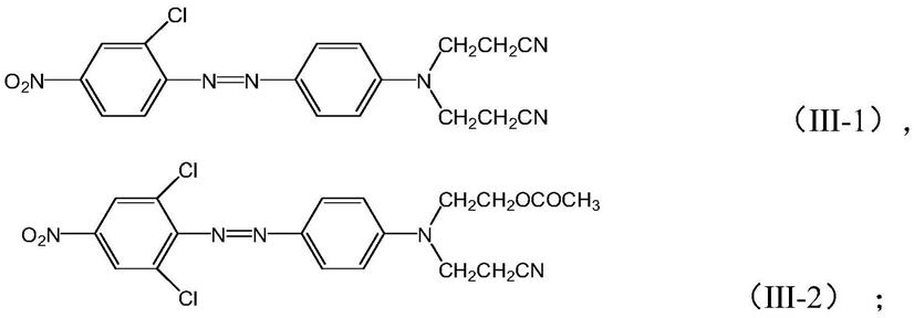 一种高牢度分散黑蓝染料混合物及其应用的制作方法