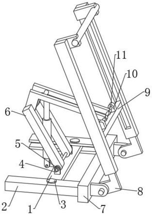 一种视频制作用便于搭建的特效背景墙的制作方法