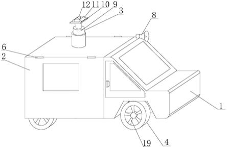一种具有高机动性能的应急通信车的制作方法