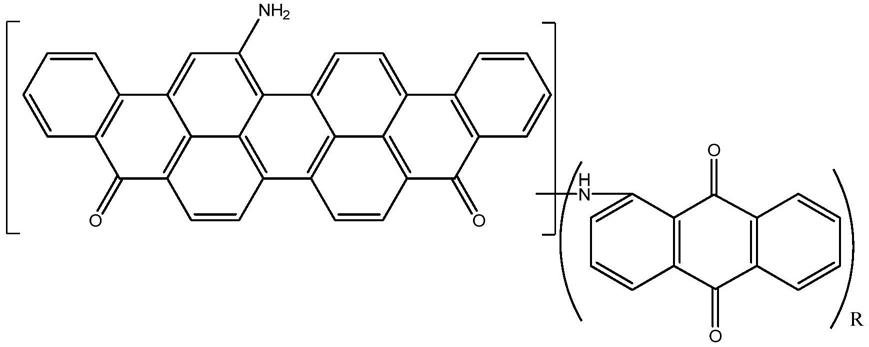 一种蒽醌类还原染料黑BN及制备方法与流程