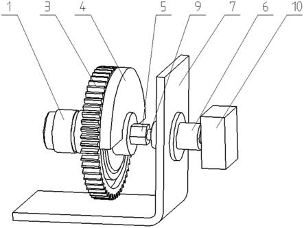 发动机平衡轴转动参数测量连接装置的制作方法