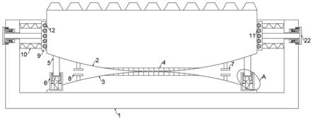 一种轨道交通减震垫用减震结构的制作方法
