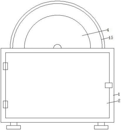 一种锁具行星式滚抛机的制作方法