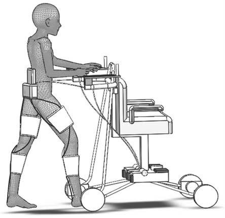 一种柔性下肢外骨骼与助行器共融康复助力方法及装置与流程
