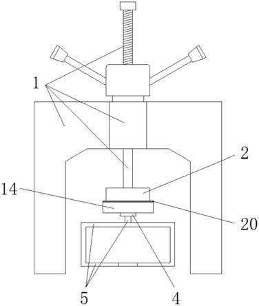 一种施工管理用建筑材料强度检测装置的制作方法