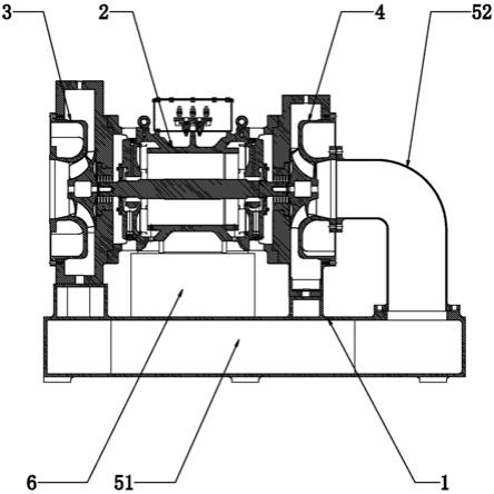 一种双级蒸汽压缩机装置的制作方法