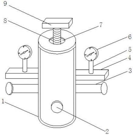 气体减压器校准装置的制作方法