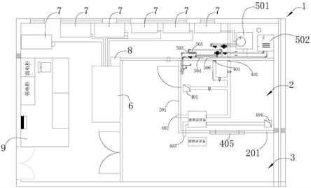 绿色建筑节能实验舱的制作方法