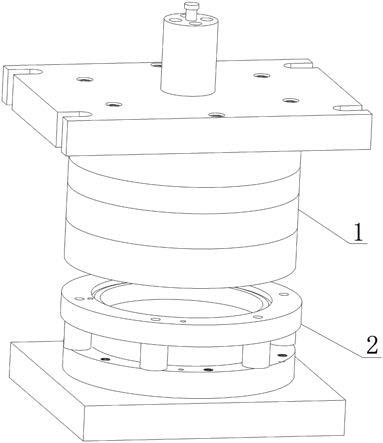 一种中空环形零件的加工模具的制作方法