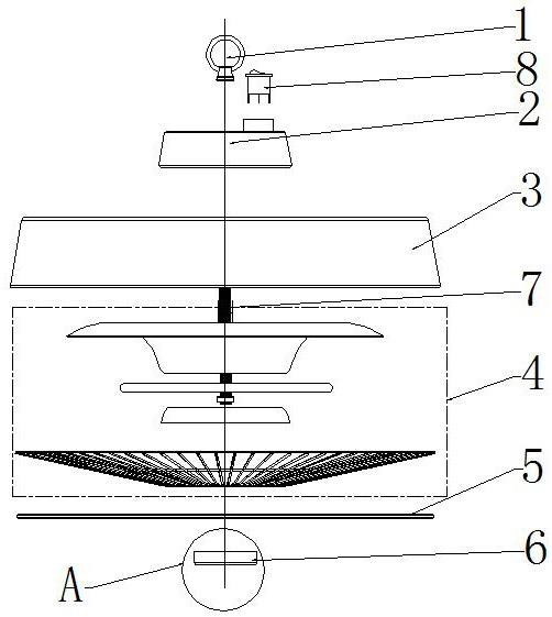 一种具有观赏性无高光吊式取暖器的制作方法