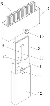 一种建筑工地施工用油漆刷的制作方法