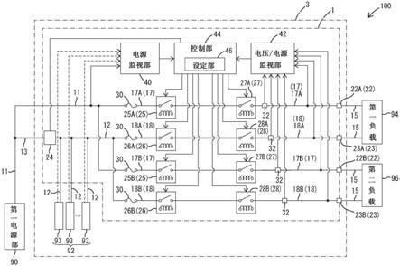 车载用的电源控制装置、电源装置及车辆的控制方法与流程