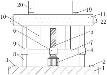 一种建筑施工用管道架设焊接钢框的制作方法