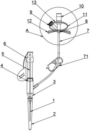 一种留置针防压疮装置的制作方法