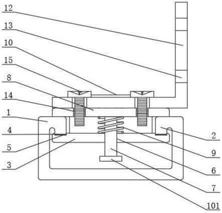一种建筑机电安装支吊架系统锁紧结构的制作方法