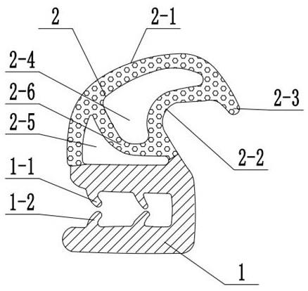 一种客车外门用密封胶条的制作方法