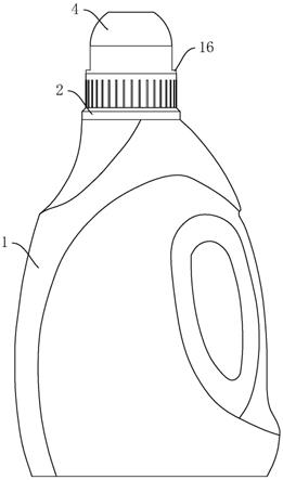 拆装方便的洗衣液灌装瓶的制作方法