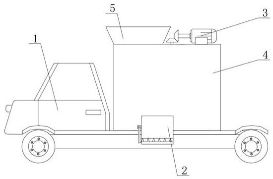 自走式TMR饲料搅拌车的制作方法