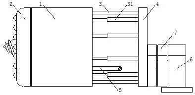 一种用于煤矿井下作业的掘进装置的制作方法