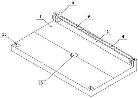 一种建筑施工装饰板钻孔定位装置的制作方法
