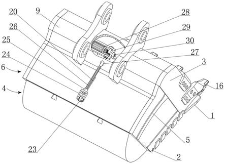 一种建筑工程用挖掘机铲斗的制作方法