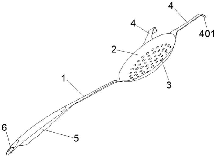 一种漏勺的制作方法