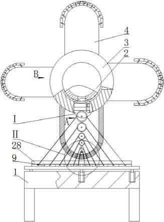 一种可调式家具原料弯曲装置的制作方法