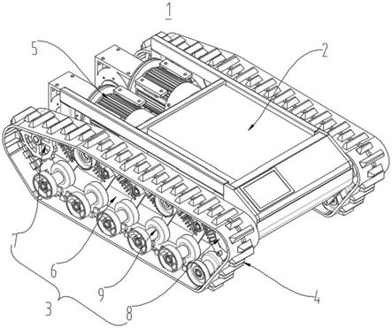 一种智能农机行走底盘的制作方法